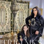 ⚜Robe d’hôtesse en velours avec khamssah broderie cha3ra et sfifa ✨